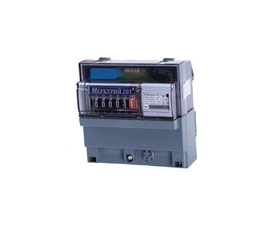 Электросчетчик МЕРКУРИЙ 201.2 230V 60A однотарифный однофазный, фото 