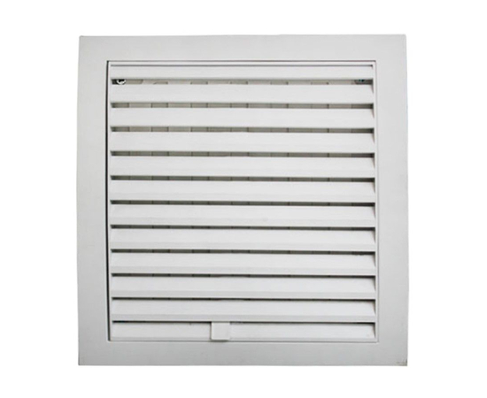 Вентиляционная решетка пластиковая 2020RRP (200х200; регулируемая; белая), фото 