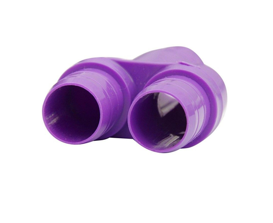 Тройник дренажный PROFcool Ø16мм Y образный (фиолетовый), фото , изображение 5