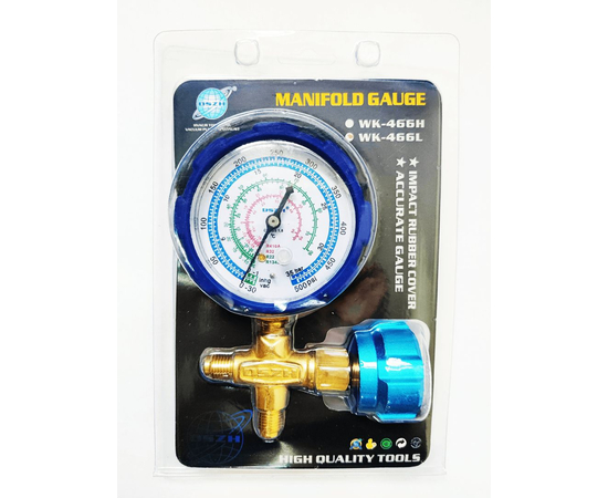 Манометрический коллектор DSZH WK-466L (R22, R32, 134, 410A), фото , изображение 4