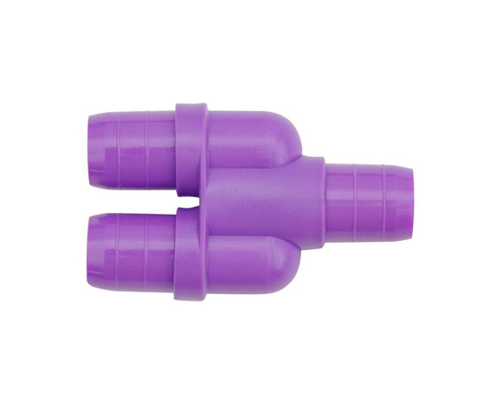 Тройник дренажный PROFcool Ø16мм Y образный (фиолетовый), фото , изображение 6