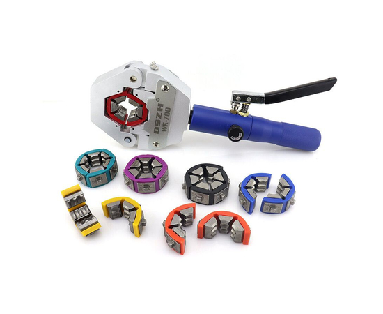 Кримпер ручной с гидравлической ручкой DSZH WK-700, фото , изображение 3