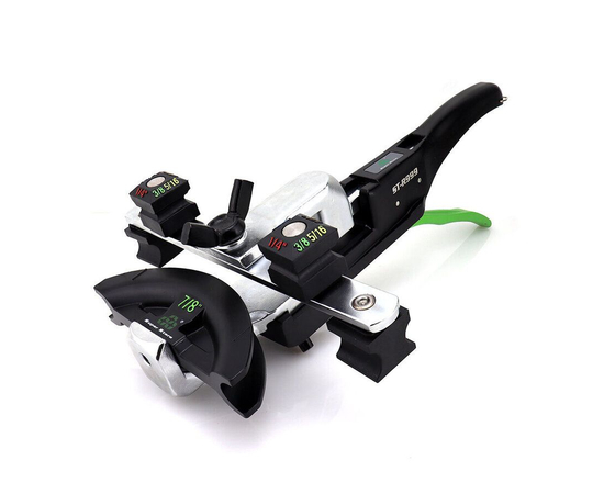 Трубогиб арбалетный с реверсом Ballu Super Stars ST-R999 (1/4"; 5/16"; 3/8"; 1/2"; 5/8"; 3/4"; 7/8", в кейсе с риммером), фото , изображение 2