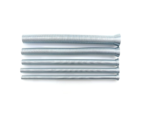 Трубогибы пружинные DSZH CT-102L (набор: 1/4",5/16",3/8",1/2",5/8"), фото , изображение 3