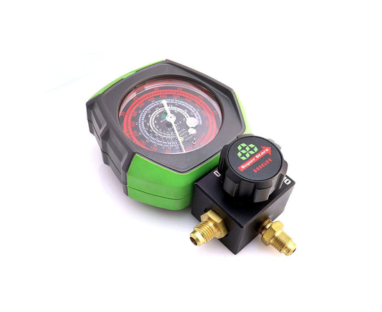 Манометрический коллектор Super Stars ST-B168H (R22/32/134/410; 1 вентильный, с манометром, без шлангов), фото , изображение 3