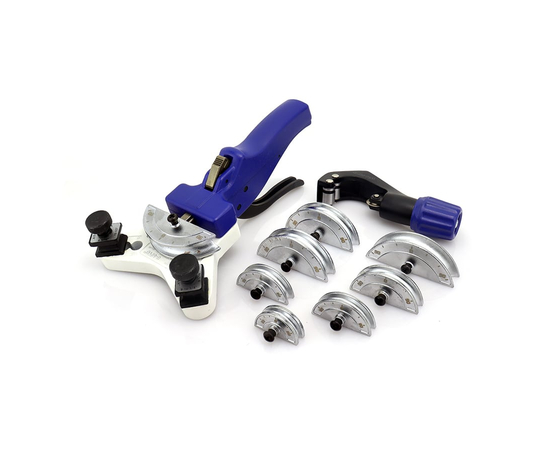 Трубогиб арбалетный DSZH WK-666 (1/4", 5/16", 3/8", 1/2"; 5, 6, 8, 10, 12мм, труборез CT-274), фото , изображение 3