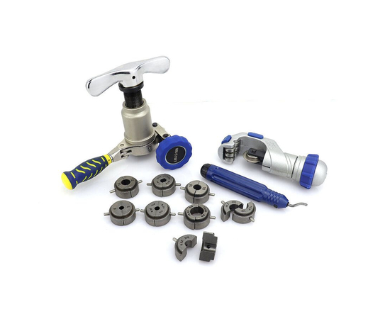 Вальцовка DSZH WK-519FT-L с труборезом в кейсе, фото , изображение 4