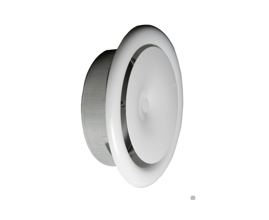 Диффузор приточный металлический белый 100мм, фото , изображение 2