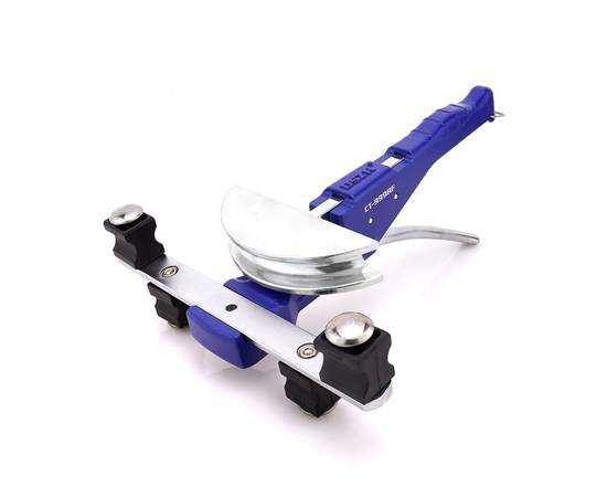 Трубогиб арбалетный с реверсом DSZH CT-999RF (алюминиевые колодки 1/4"; 5/16"; 3/8"; 1/2"; 5/8"; 3/4"; 7/8", в кейсе с труборезом и риммером), фото , изображение 3