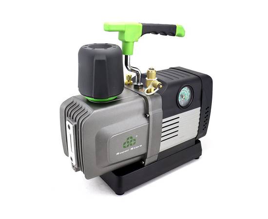 Вакуумный насос Ballu Super Stars ST-8BM (2ст., 241 л/мин, 0.2 Па, 11 кг, вакуумметр, соленоидный вентиль), фото , изображение 2