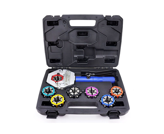 Кримпер ручной с гидравлической ручкой DSZH WK-700, фото , изображение 4