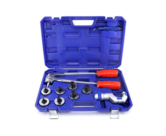 Труборасширитель рычажный DSZH CT-100A (3/8" - 1 1/8", в комплекте труборез и риммер), фото , изображение 4