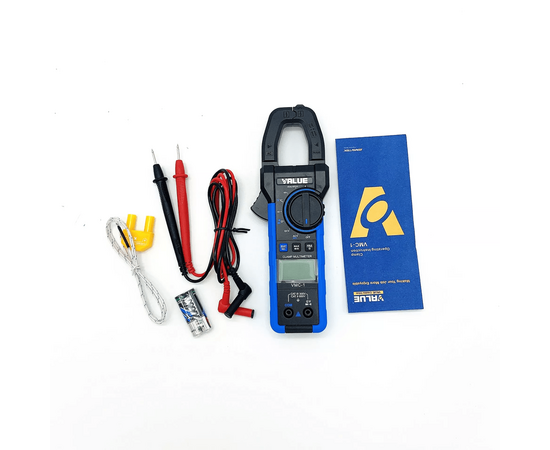 Токовые клещи-мультиметр Value VMC-1, фото , изображение 2