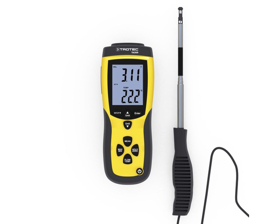 Анемометр Trotec TA300 с обогреваемой струной, фото 