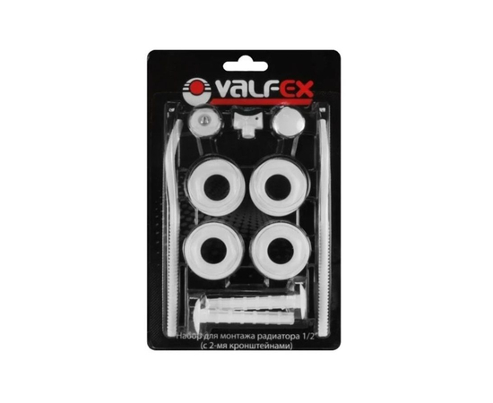 Комплект для монтажа радиаторов Valfex с 2-мя кронштейнами 3/4", фото 