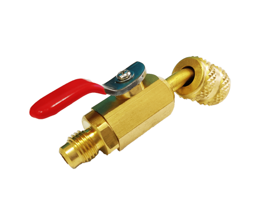 Вентиль-адаптер DSZH BC-453 штуцер 1/4" - гайка 5/16", угол 45°, фото , изображение 3