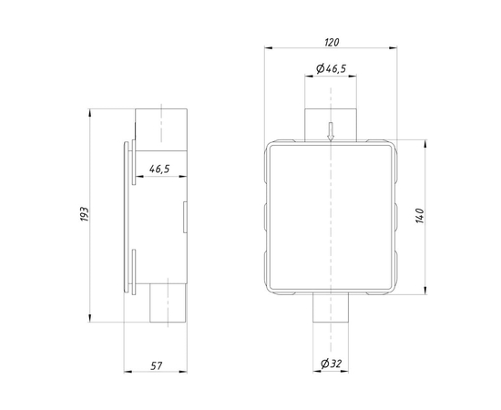 Сифон с гидромеханическим затвором RF-ReGO, фото , изображение 4