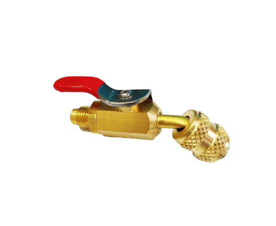 Вентиль-адаптер DSZH BC-451 штуцер 1/4" - гайка 1/4", угол 45°, фото 