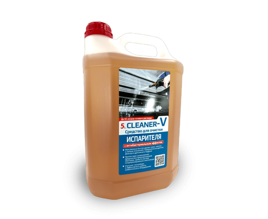 Cleaner-V 5л. (1:10) концентрат для очистки и дезинфекции испарителей, фото 