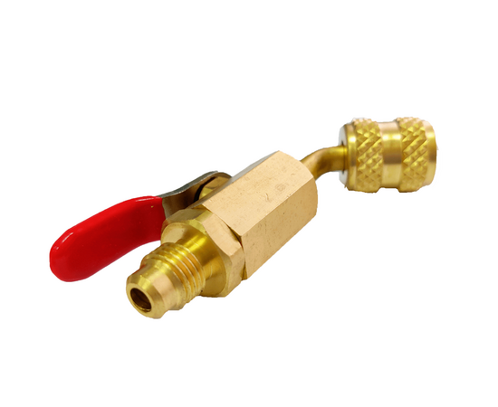 Вентиль-адаптер DSZH BC-453 штуцер 1/4" - гайка 5/16", угол 45°, фото , изображение 5