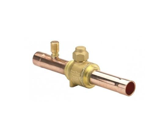 Вентиль шаровый Ridan с серв. штуцером GBC 22s, 7/8", 22мм. (009L7055R), фото 