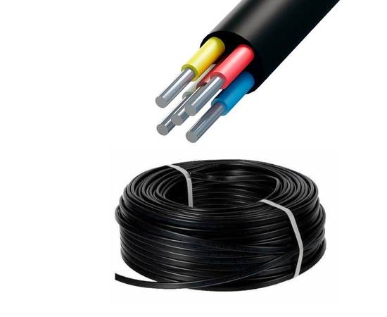 Кабель АВВГнг(А)-LS 5х4 ОК ГОСТ, бухта 100м, фото 