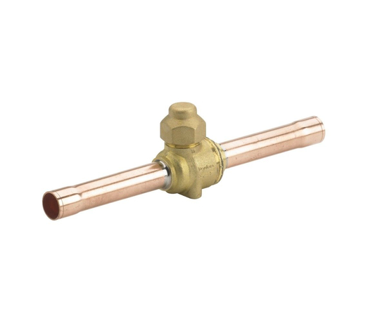 Вентиль шаровый Ridan с серв. штуцером GBC 6s, 1/4", 6мм. (009L7050R), фото 