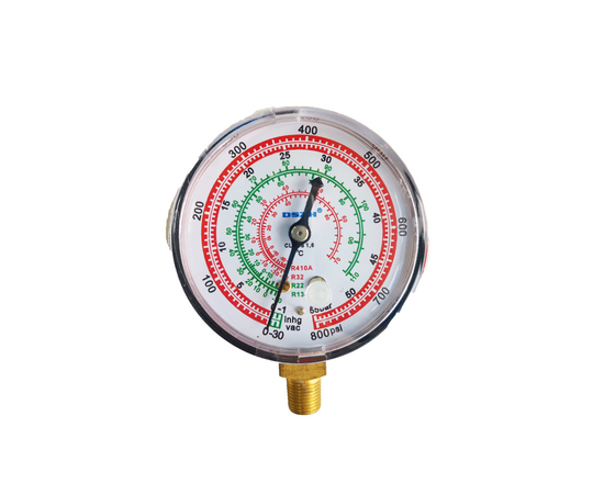 Мановакуумметр DSZH WK-6816H (R22, R32, R134A, R410A) 68мм, фото 