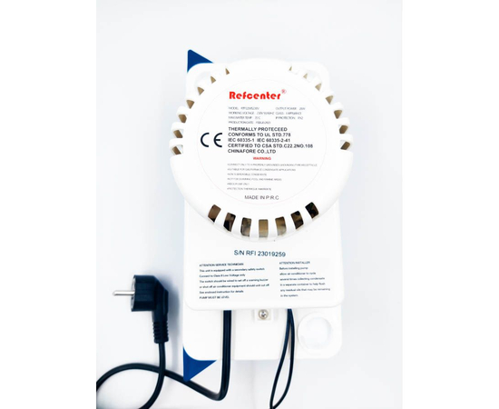 Помпа дренажная Refcenter RTP22WS230V накопительная 2.2л; 500 л/ч, фото , изображение 5