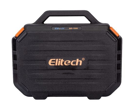 Цифровой манометрический 2х вентильный  коллектор Elitech MS-1000 (в кейсе), фото , изображение 7