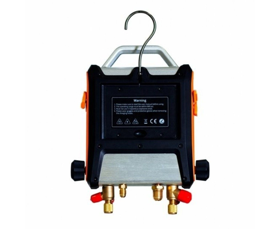 Цифровой манометрический 4х вентильный коллектор Elitech  MS-4000, фото , изображение 3