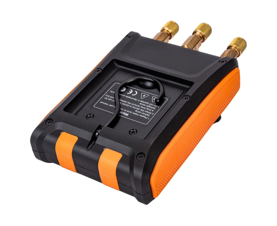 Цифровой манометрический 2х вентильный  коллектор Elitech MS-1000 (в кейсе), фото , изображение 5