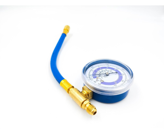 Манометрический коллектор FC-BR801G70BL (R22/134/410, до 38бар, шланг 20см), фото , изображение 2