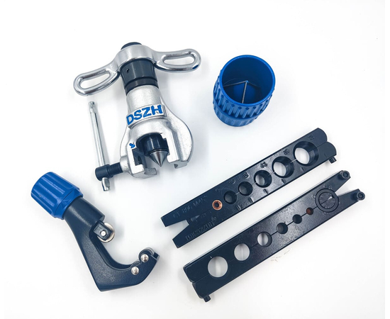 Вальцовка эксцентриковая с реверсом DSZH RCT-N806 AM-L в кейсе, +риммер и труборез, фото , изображение 10