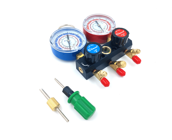 Манометрическая станция Becool BC-PREMIUM M2 (R22, R32, R407C, R410A), фото , изображение 6