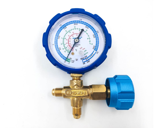 Манометрический коллектор DSZH WK-466L (R22, 134, 404, 410A), фото 