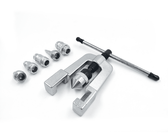 Вальцовка+труборасширители DSZH CT-278L (1/8" - 3/4" +труборез), фото , изображение 3