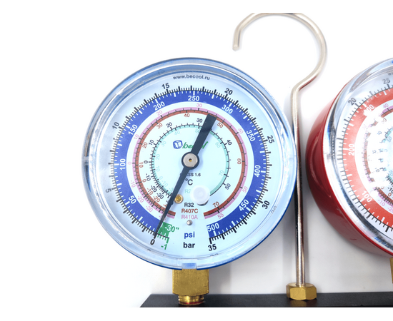 Манометрическая станция Becool BC-PREMIUM M2 (R22, R32, R407C, R410A), фото , изображение 3