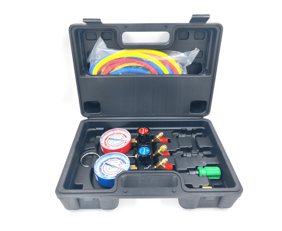 Манометрическая станция Becool BC-PREMIUM M2 (R22, R32, R407C, R410A), фото 