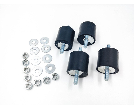 Антивибрационные опоры CF402 (4 шт, до 120кг, чёрные), фото , изображение 5