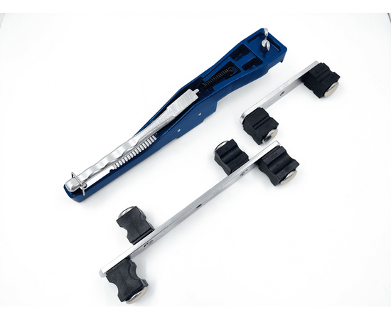 Трубогиб арбалетный Becool BC-TB-56N (1/4"; 5/16"; 3/8"; 1/2"; 5/8"; 3/4"; 7/8")(в кейсе с труборезом и риммером), фото , изображение 2