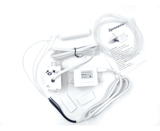 Помпа дренажная MINI 15 (проточная, 15 л/ч, 19 Дб), фото , изображение 5