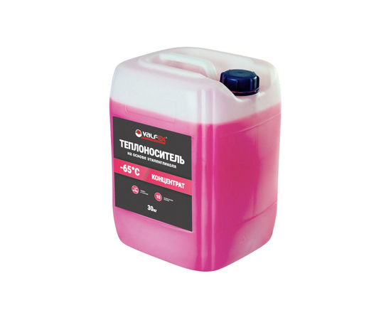 Теплоноситель VALFEX -65 на основе этиленгликоля, 30 кг, фото 