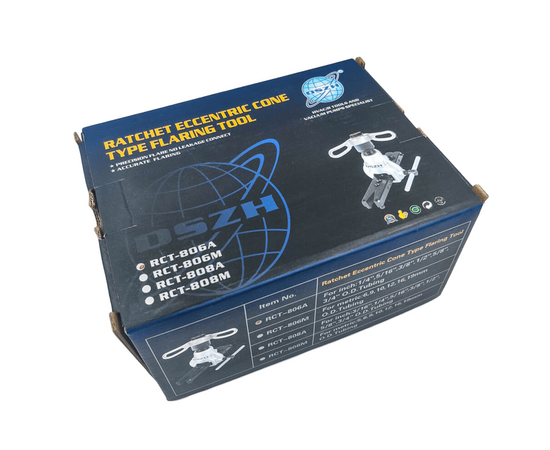 Вальцовка эксцентриковая с реверсом DSZH RCT-806A (1/4" - 3/4"), фото , изображение 5