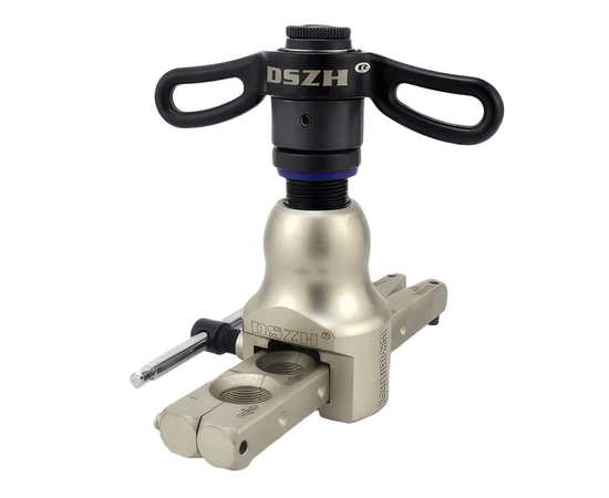 Вальцовка эксцентриковая с реверсом DSZH WK-R806FT-L (1/4"-3/4" и 6-19мм; в кейсе с труборезом и риммером), фото , изображение 3