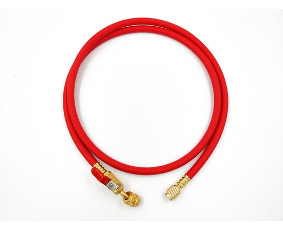 Заправочные шланги с вентилем DSZH CT-360-RYB-HV-R32/410A 1.5м, 1/4"-5/16" SAE, до 55 Bar, фото , изображение 6