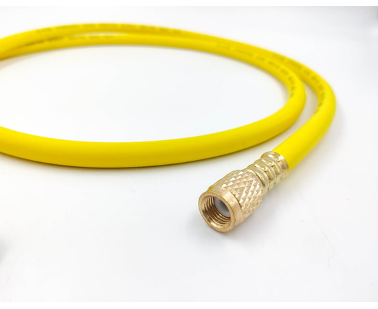 Шланг заправочный с вентилем DSZH CT-360-RYB-HV 1.5м, 1/4" SAE, до 55 Bar, фото , изображение 8