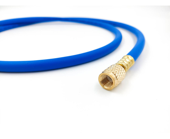 Шланг заправочный с вентилем DSZH CT-360-RYB-HV 1.5м, 1/4" SAE, до 55 Bar, фото , изображение 5