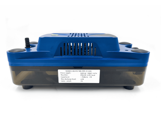 Помпа дренажная BAVIS Low Tank TPF-15-230L накопительная 1.2л, 250 л/ч, фото , изображение 3