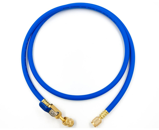 Заправочные шланги с вентилем DSZH CT-360-RYB-HV-R32/410A 1.5м, 1/4"-5/16" SAE, до 55 Bar, фото , изображение 5